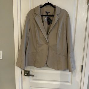 Lane Bryant Tan Blazer, Size 20